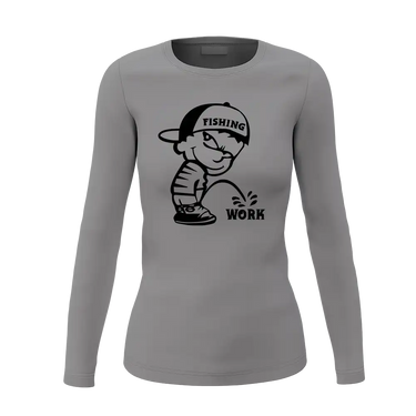 Fishing And Work Women Long Sleeve Shirt
